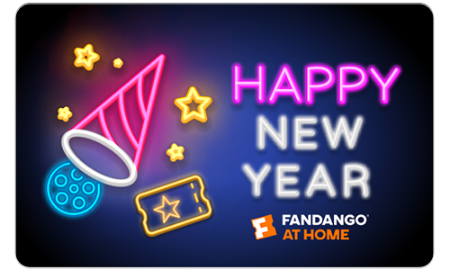 Select New Years Neon Virtual Card